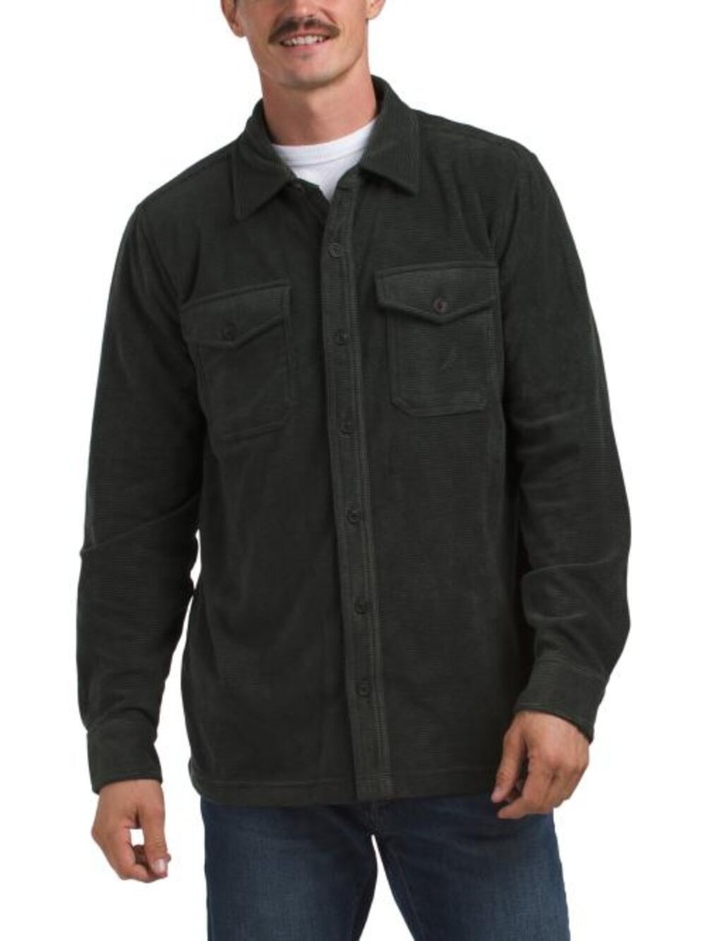 NAUTICA Micro Corduroy Overshirt Jacket